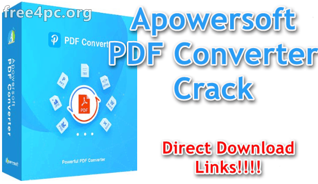 Apowersoft PDF Converter 2.3.3.10125 With Crack Download 2022