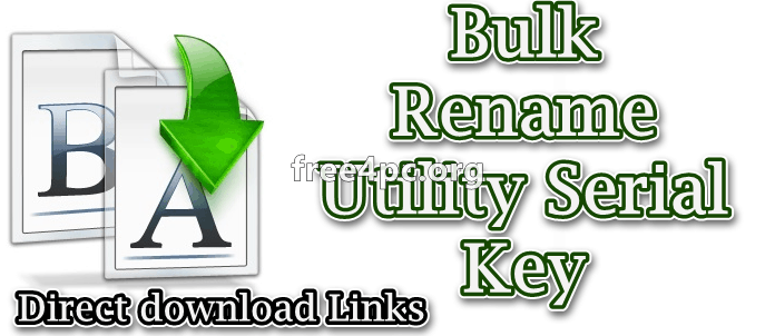 Bulk Rename Utility Commercial 3.4.0 With Serial Key [Latest]