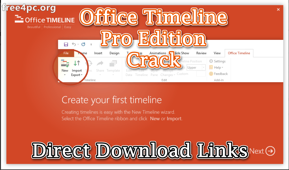 Office Timeline Pro Edition 4.03.05.00 With Crack Download [Latest]