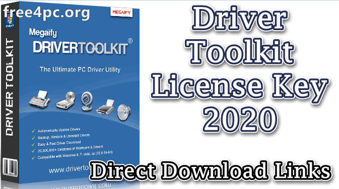 Driver Toolkit License Key 8.6.01 With Crack Free Download